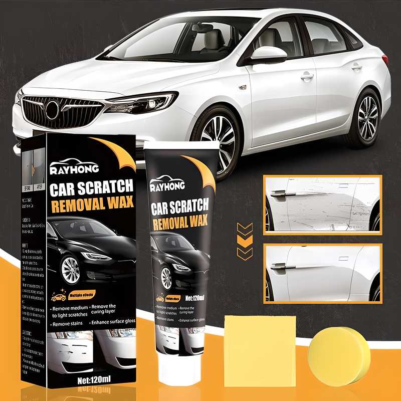 Car Scratch Eraser Wax (120ml) - Perfect Your Finish!