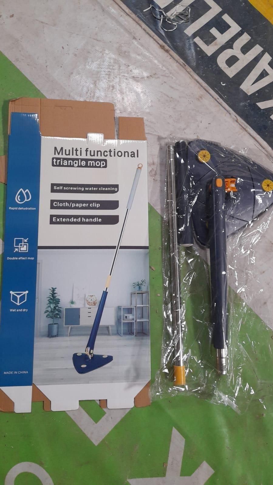 Faster, Cleaner, Easier: The Blue Triangle Mop